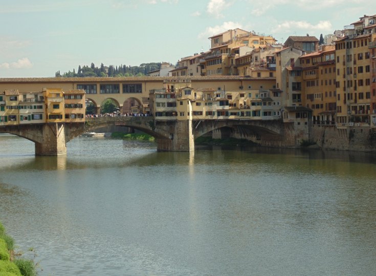 Der Ponte-Vecchio in Florenz