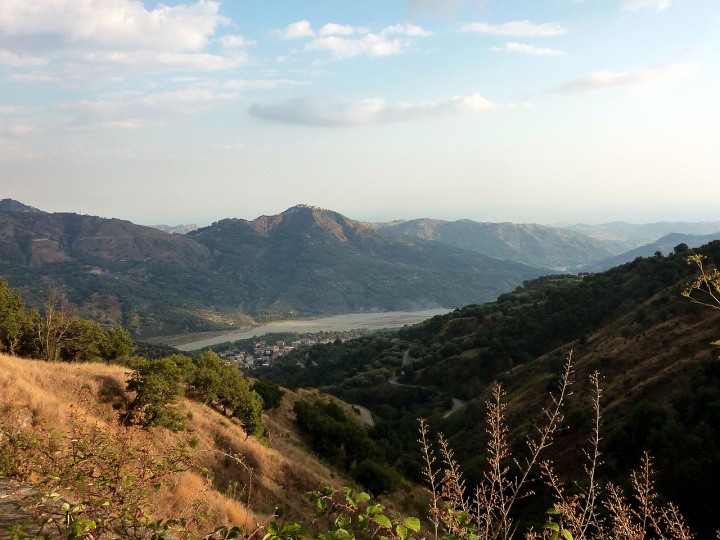 Aspromonte-Gebirge in Kalabrien